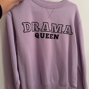 Women's Purple Crewneck